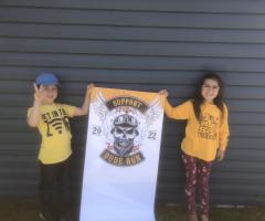 Dude run banner